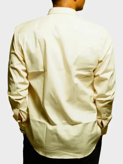 essentials | white regular fit shirt (copy)