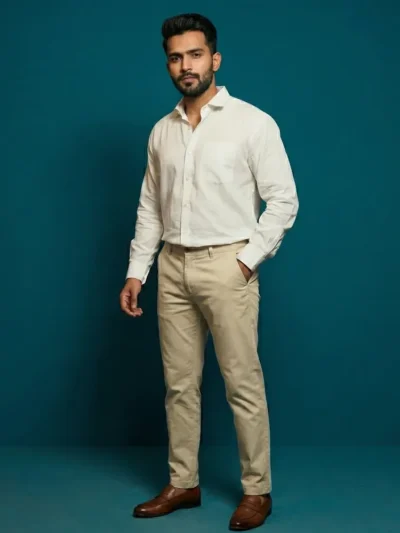 lustra core™ | the absolute white executive shirt