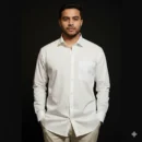 lustra core™ | micro check texture | absolute white